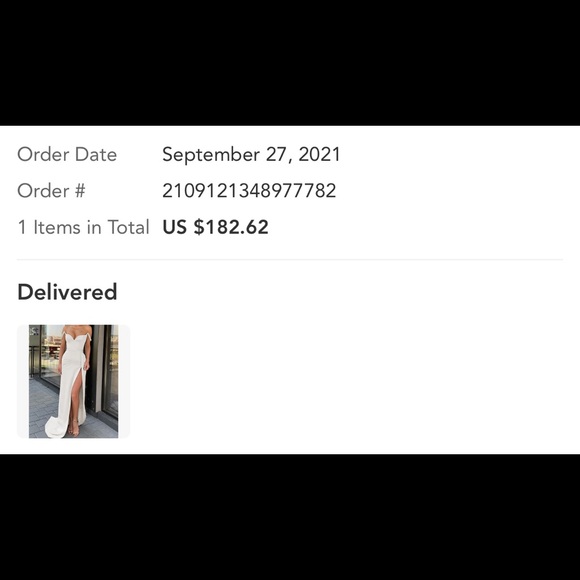 Brand new, never worn formal, satin dress - Picture 4 of 4